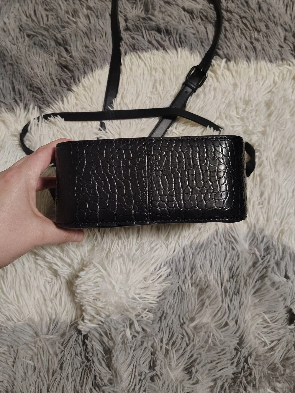 Steve Madden Crossbody Bag with Embossed Logo